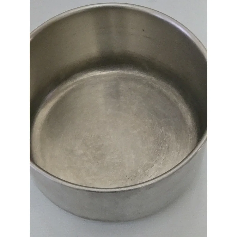 Vintage Farberware 1 QT Saucepan & Lid Aluminum Clad Stainless Steel Pot NYC USA